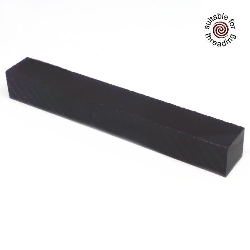 Semplicita SHDC Jet Black acrylic pen blanks